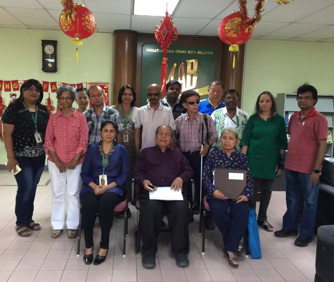 Peace Education Program at Malaysian Association of the Blind (MAB), Brickfields, Kuala Lumpur